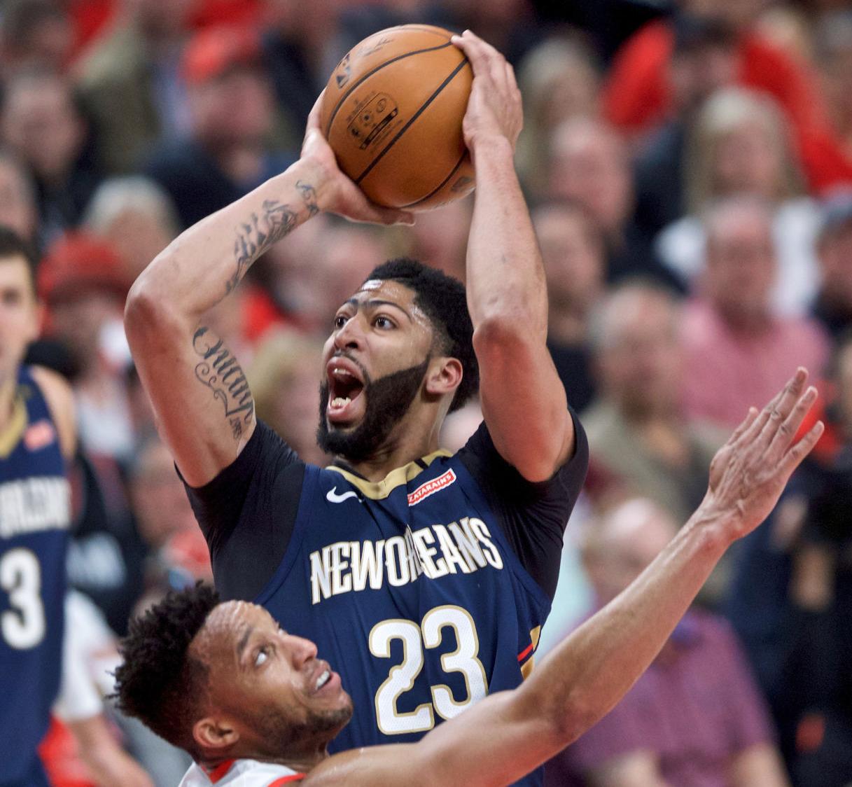 Pelicans Trail Blazers Basketball